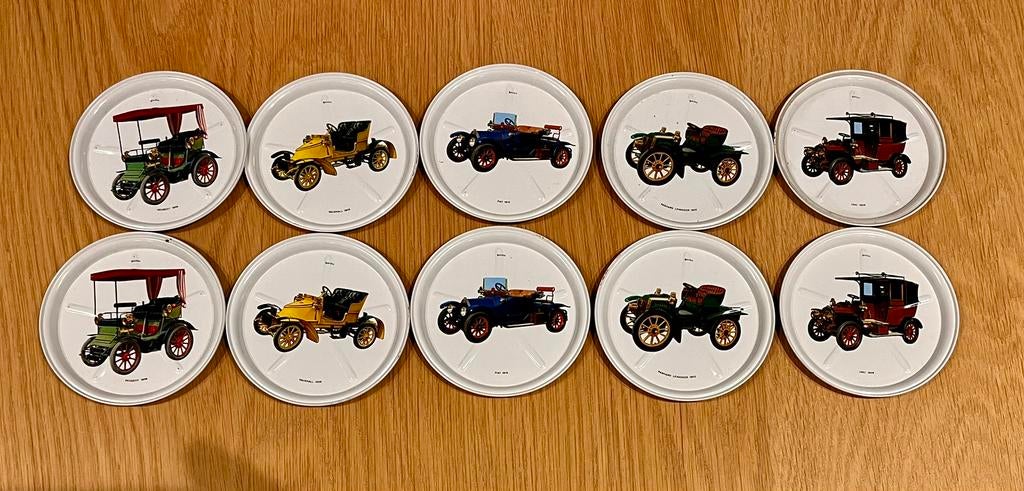 Sous-verres en métal, Enlèvement ou Envoi, Utilisé