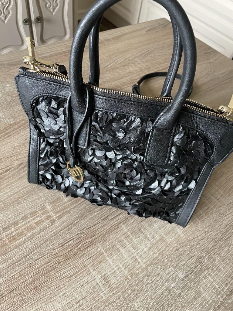 Handtas Tosca Blu, Handtassen en Accessoires, Ophalen of Verzenden, Nieuw, Zwart, Handtas
