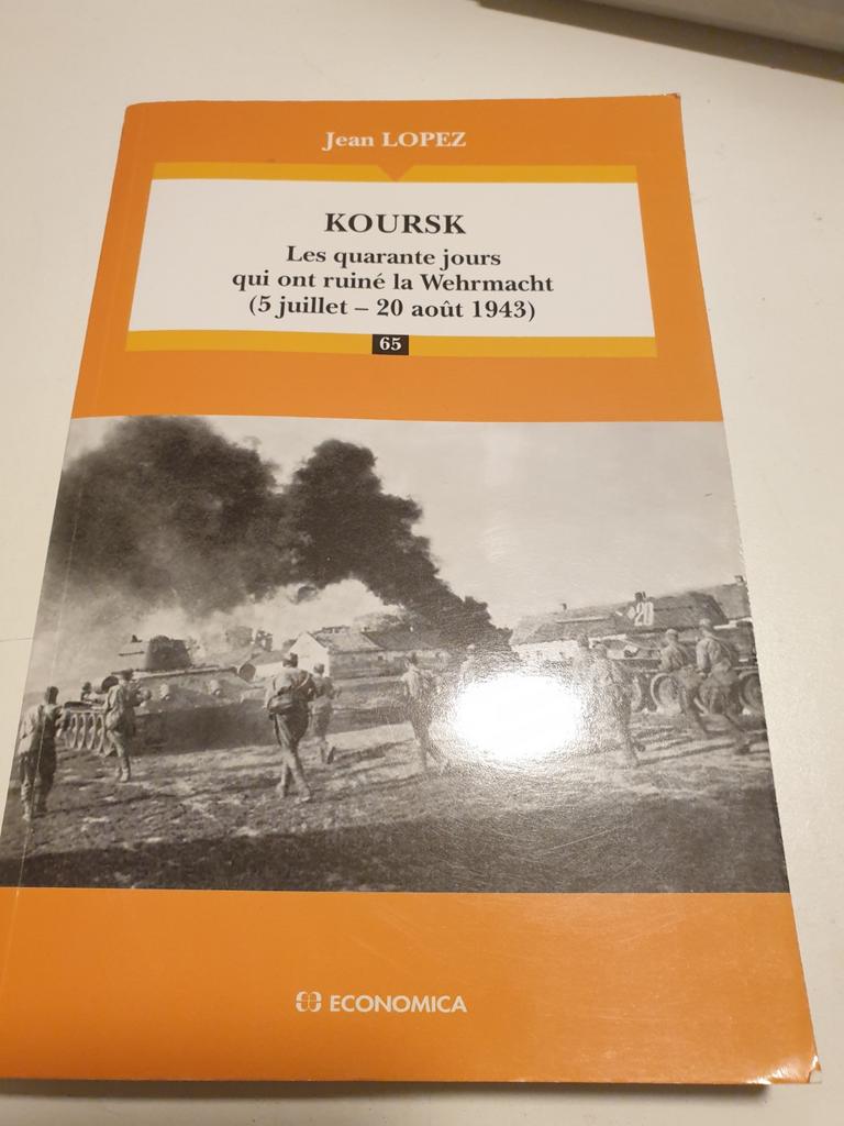 KOURSK : LES QUARANTE JOURS QUI ONT RUINE LA WEHRMACHT 1943, Ophalen of Verzenden, Zo goed als nieuw, Jean lopez