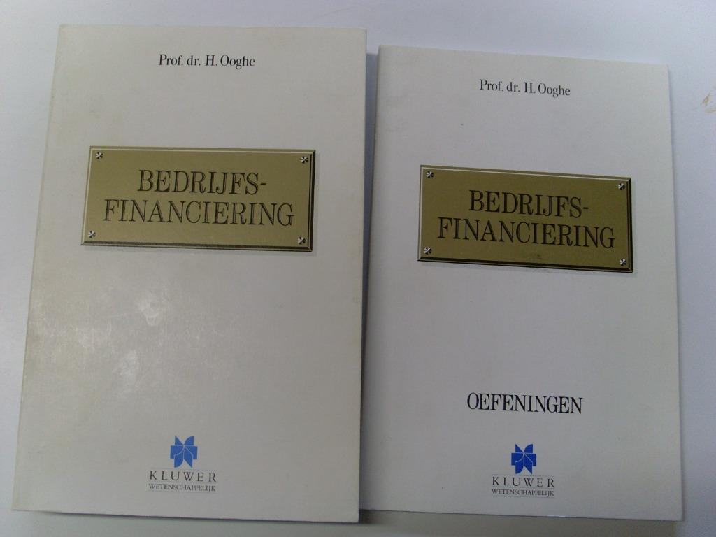 Bedrijfsfinanciering oefeningen H Ooghe, Boeken, Ophalen of Verzenden, Zo goed als nieuw, Economie en Marketing