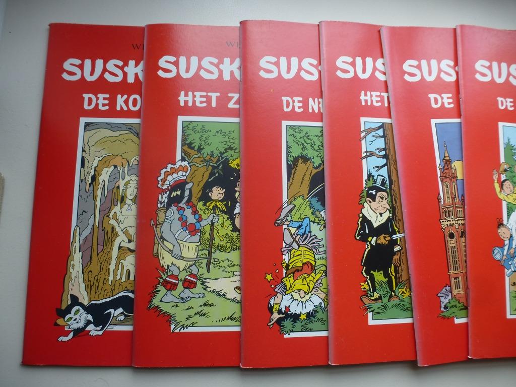 10 x Suske en Wiske Bijlage bij het Het Nieuwsblad/Het volk, Boeken, Stripverhalen, Meerdere stripboeken, Verzenden, Zo goed als nieuw