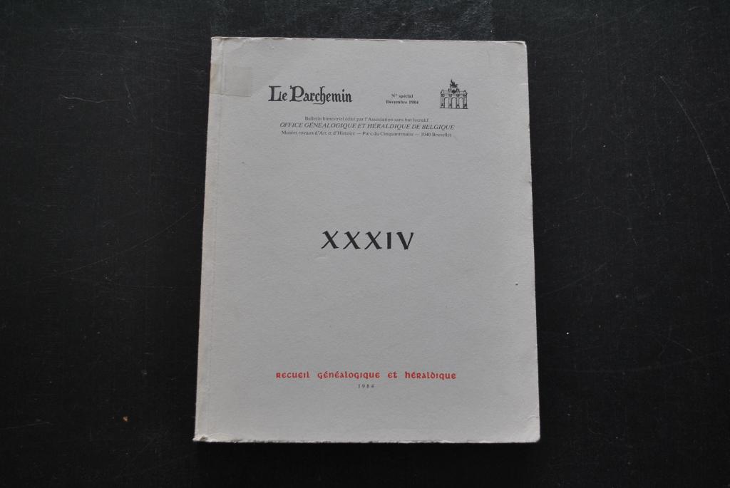 GENEALOGIE HERALDIQUE LE PARCHEMIN 34 FLANDRE ANCIEN ET D'OR, Enlèvement ou Envoi, Utilisé
