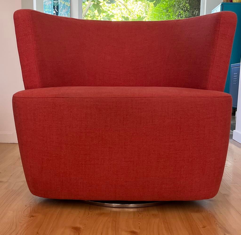 EOOS moderne draaifauteuil voor Coalesse van Walter Knoll, Huis en Inrichting, Fauteuils, Ophalen, 75 tot 100 cm, Zo goed als nieuw