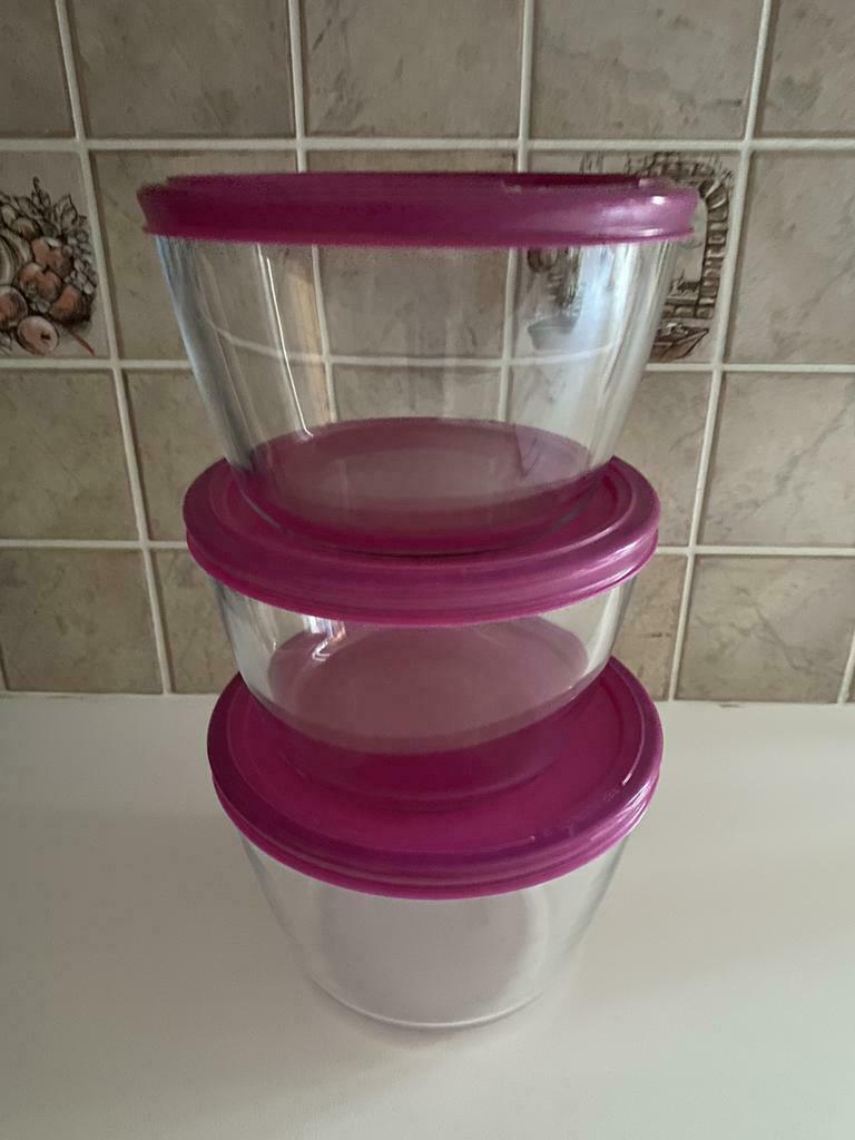 Pyrex potten in glas *Nieuw*, Ophalen of Verzenden, Nieuw