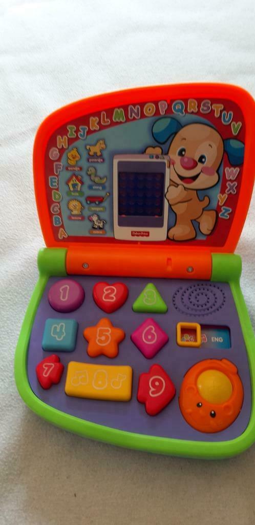 Fisher-Price Leerplezier Laptop, Enlèvement ou Envoi, Utilisé, Autres types, Sonore