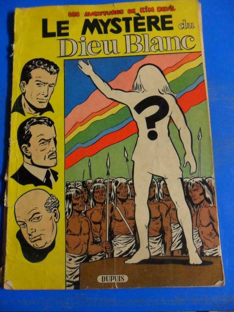 Les aventures de Kim Devil - Le mystère du dieu blanc, Boeken, Eén stripboek, Ophalen of Verzenden, Gelezen