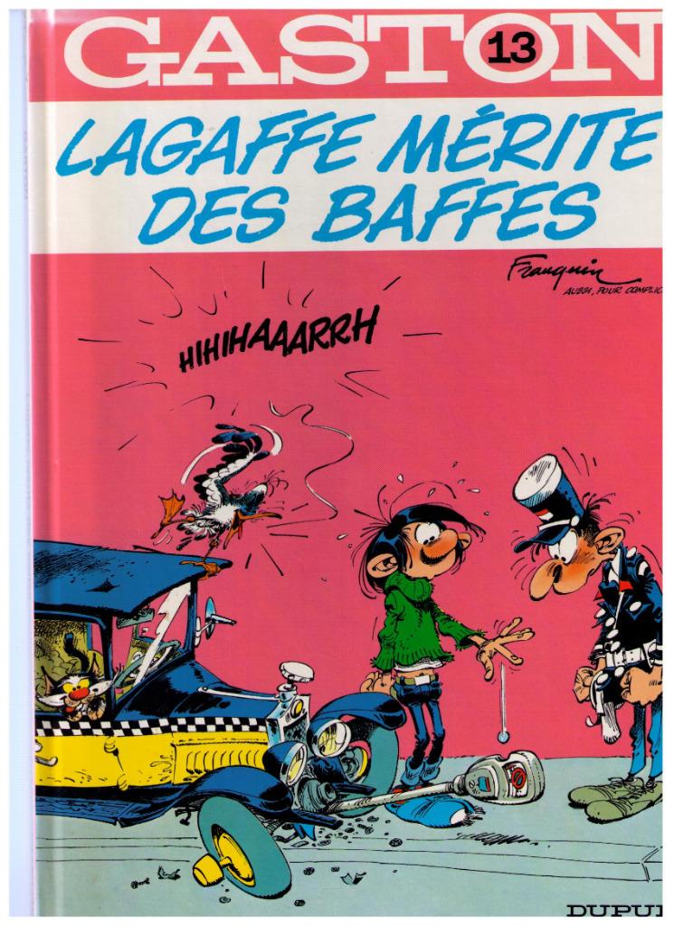 Lagaffe mérite des baffes, Série Gaston 13, Franquin, Dupuis, Ophalen of Verzenden, Zo goed als nieuw, Franquin