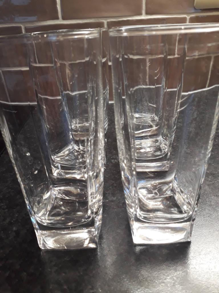 Glazen frisdrank / coctails / longdrinkglazen, Enlèvement, Comme neuf, Autres types