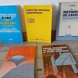 Ouvrages divers mécanique des structures, Livres, Technique, Utilisé, Autres sujets/thèmes, Enlèvement