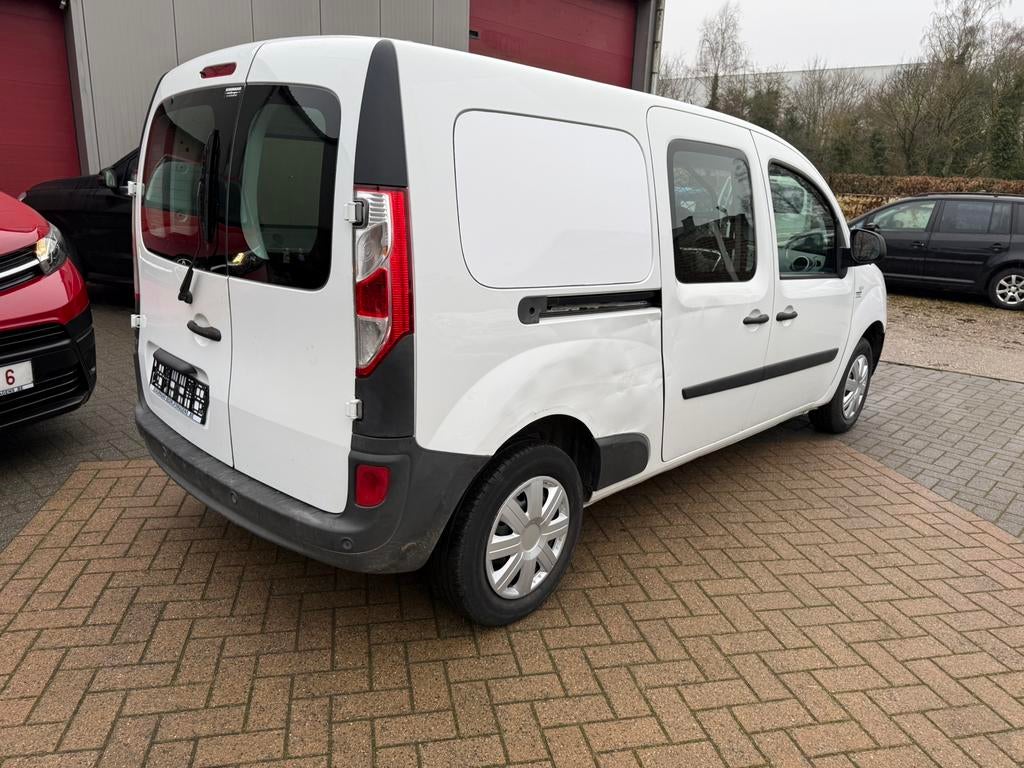 Kangoo maxi lang 2 schuifdeuren euro 6 / 60.000km!!, Auto's, Voorwielaandrijving, Stof, Euro 6, Renault