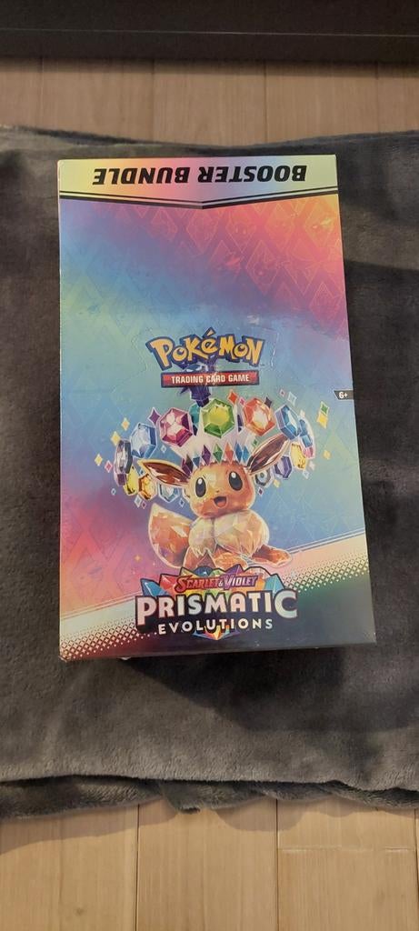 Prismatic Evolutions booster bundle display, Ophalen, Nieuw, Booster, Foil