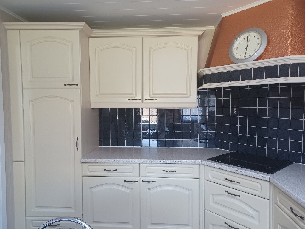 Landelijke cremewitte keuken, Ophalen, Gebruikt, Overige typen, Kunststof