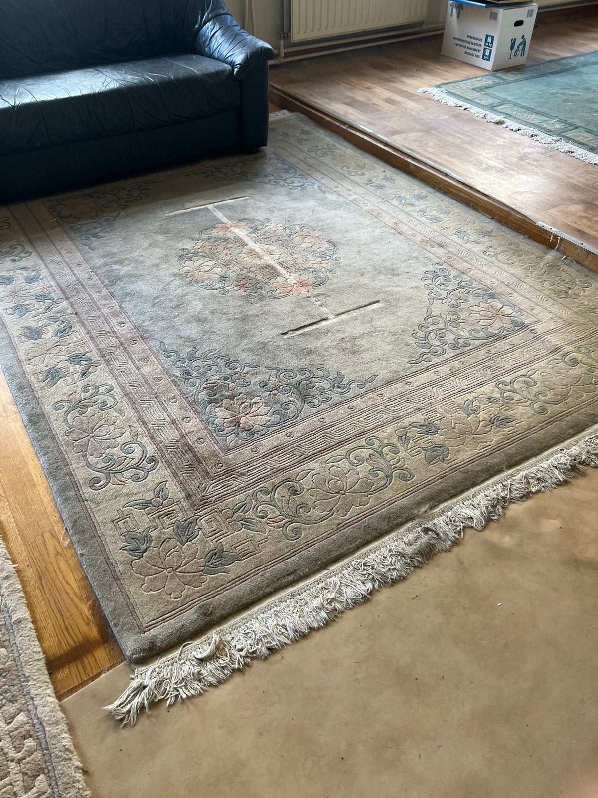Tapis chinois (non contrefait), Maison & Meubles, Enlèvement, Utilisé, Tapis