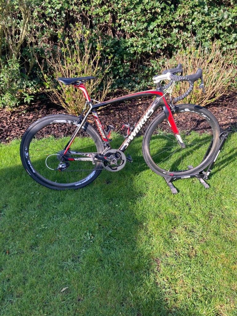 S-Works Tarmac SL4, Gebruikt, Carbon, Meer dan 20 versnellingen, 53 tot 57 cm