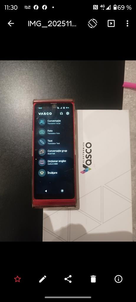 universele vertaler Vasco v4, Telecommunicatie, Mobiele telefoons | Overige merken, Ophalen