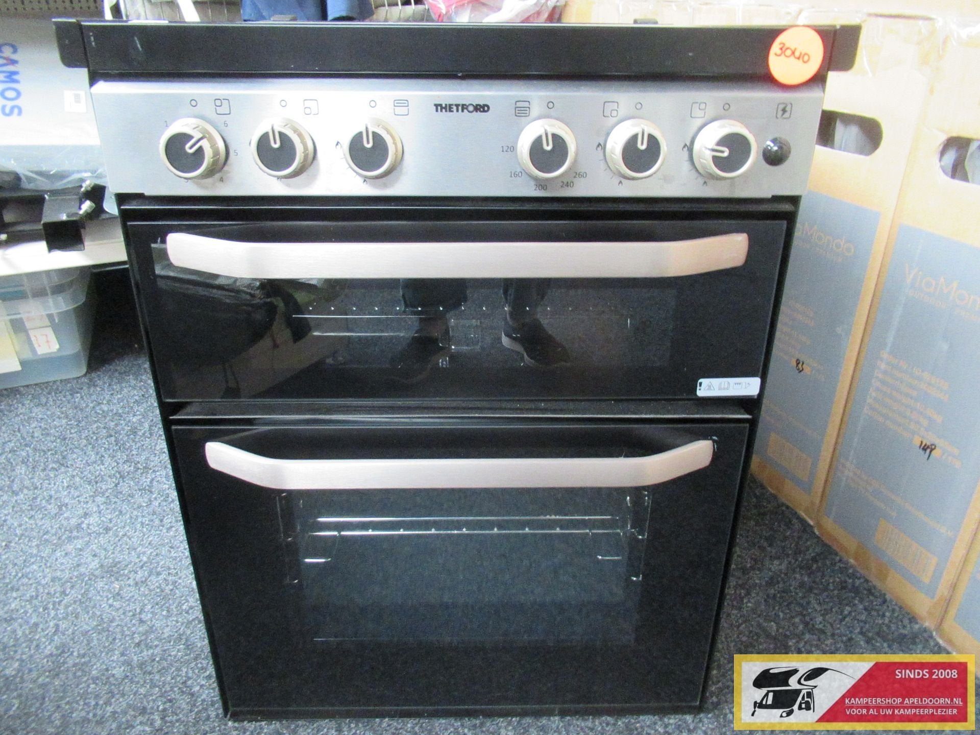 gasfornuis met oven hoogte 63cm, 52,5 breed en 50 cm diep nr, -, -, Ophalen of Verzenden, Zo goed als nieuw