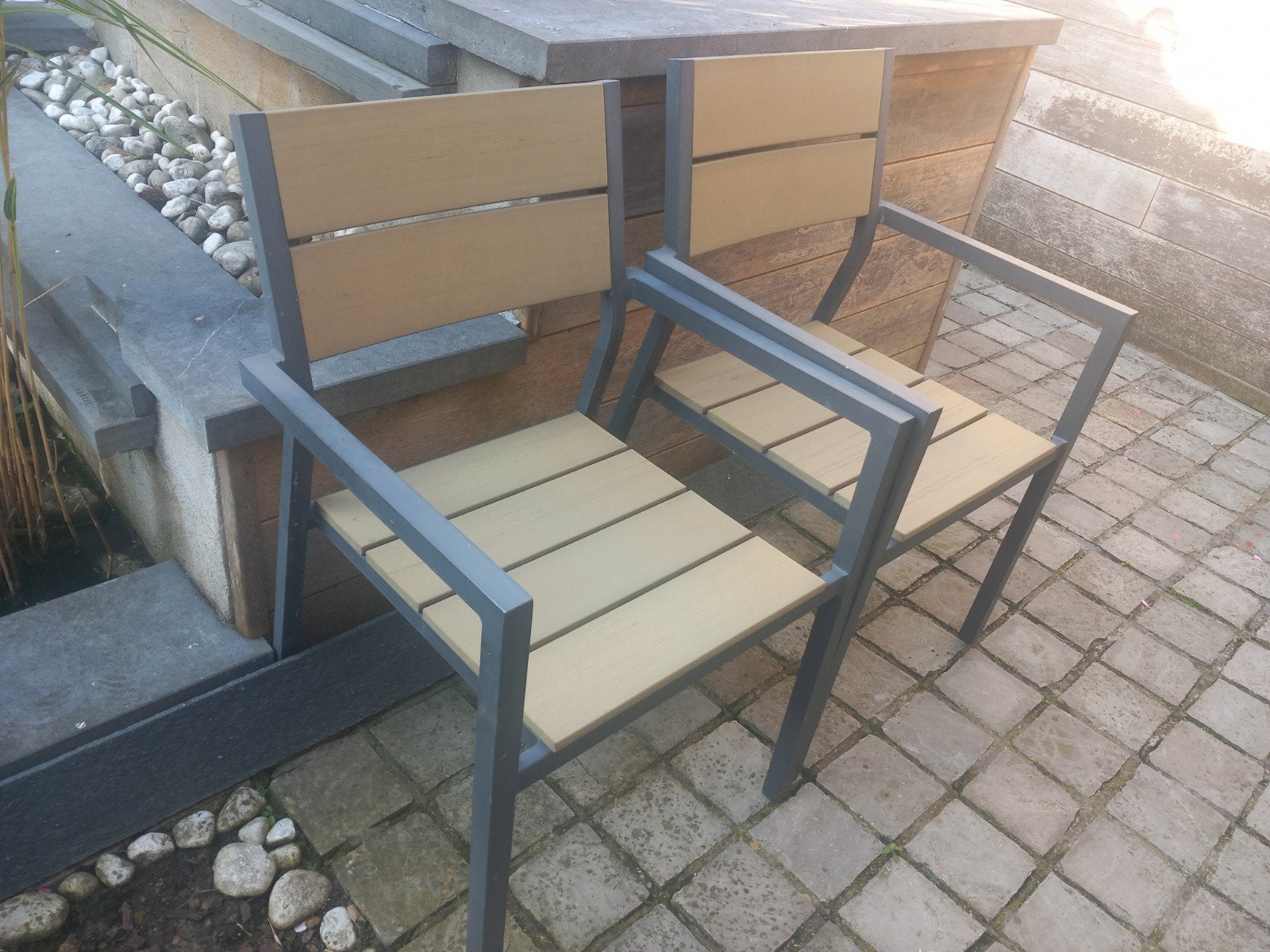 2 mooie tuinstoelen, Enlèvement, Aluminium
