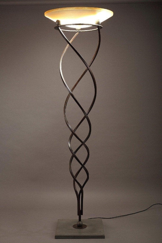 Lampadaire Terzani (2x) - design : Jean-François Crochet, Enlèvement