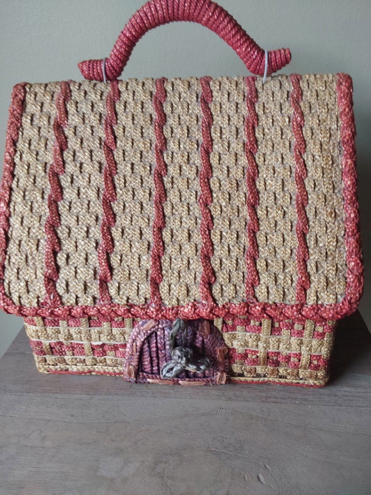 mooie vintage naaikoffer, Ophalen of Verzenden