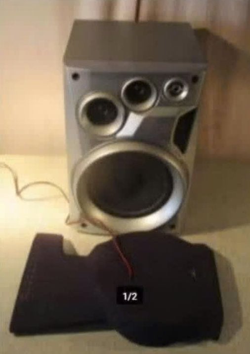 Haut-parleur Prima - JVC - SP-MXJ55 - 120 Watts, TV, Hi-fi & Vidéo, Enlèvement ou Envoi, JVC, Comme neuf, Enceintes stéréo