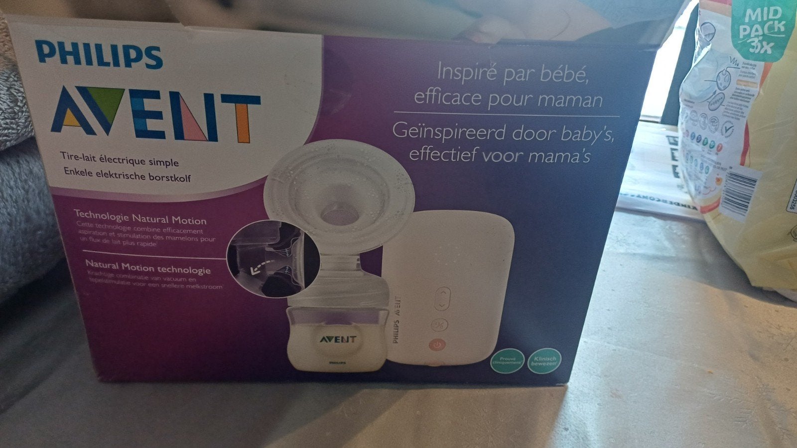Avent elektrische borstkolf, Kinderen en Baby's, Ophalen, Gebruikt, Borstkolf