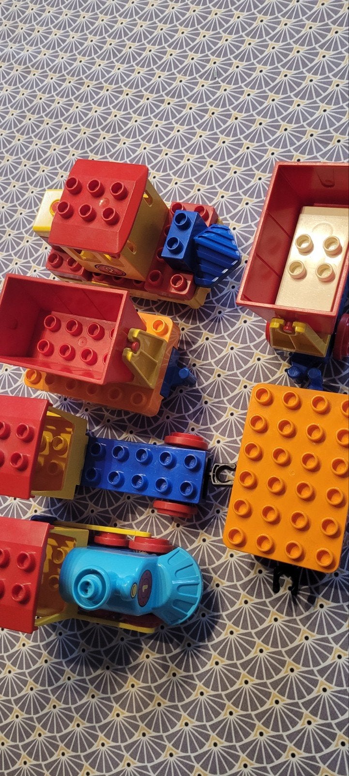 petit  train  lego, Ophalen