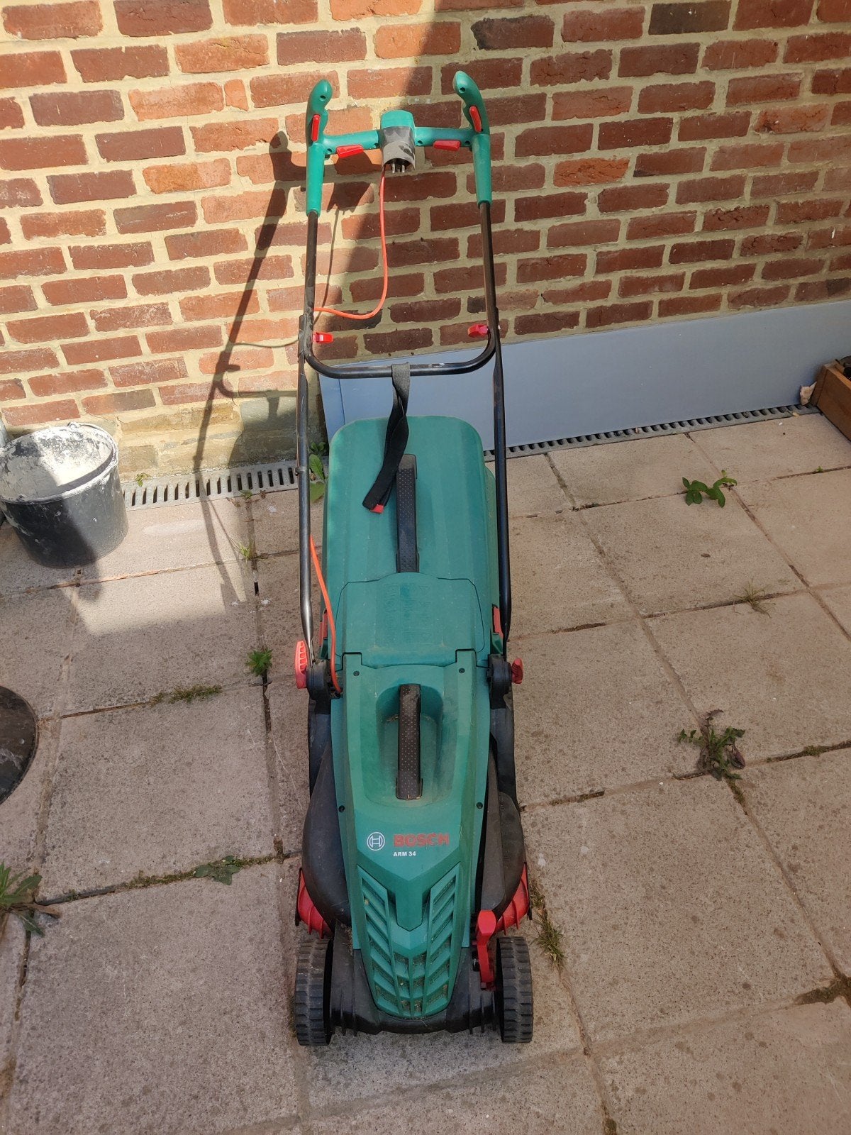 Bosch ARM34 Grasmaaier, Tuin en Terras, Grasmaaiers, Ophalen