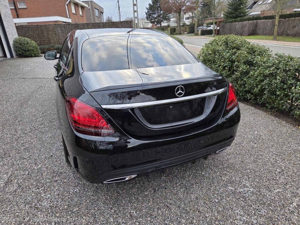 Mercedes-Benz C200 AMG-Line - 12/2020 -50.000 km, Autos, Mercedes-Benz, Cuir et Alcantara, 1505 kg, Entretenue par le concessionnaire
