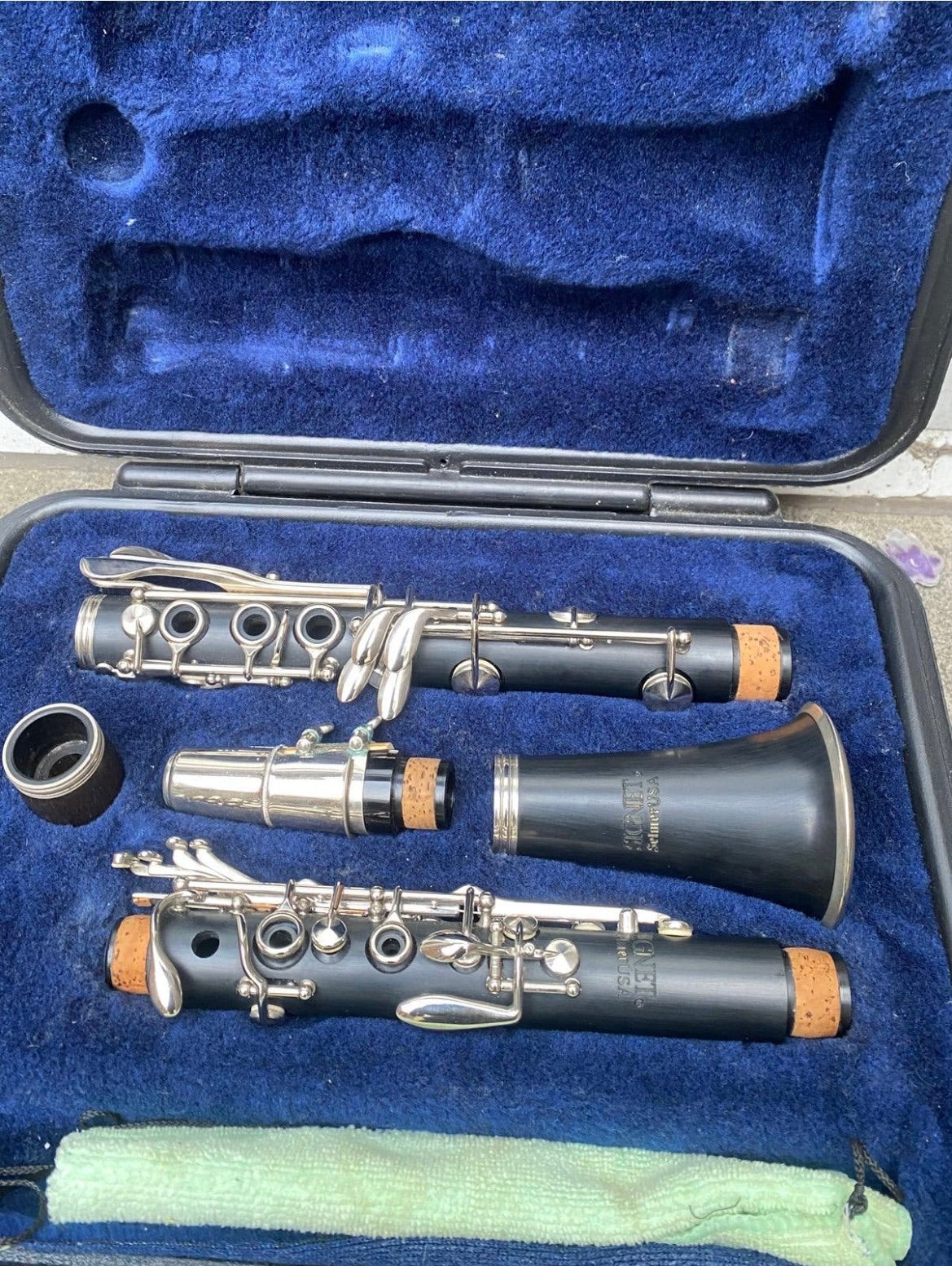 Uitzonderlijke Bb-klarinet - Selmer USA „Signet” (1979), Muziek en Instrumenten, Ophalen, Zo goed als nieuw, Hout