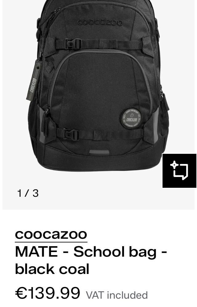 Sac à dos de la marque Coocazoo, Enlèvement ou Envoi, Comme neuf