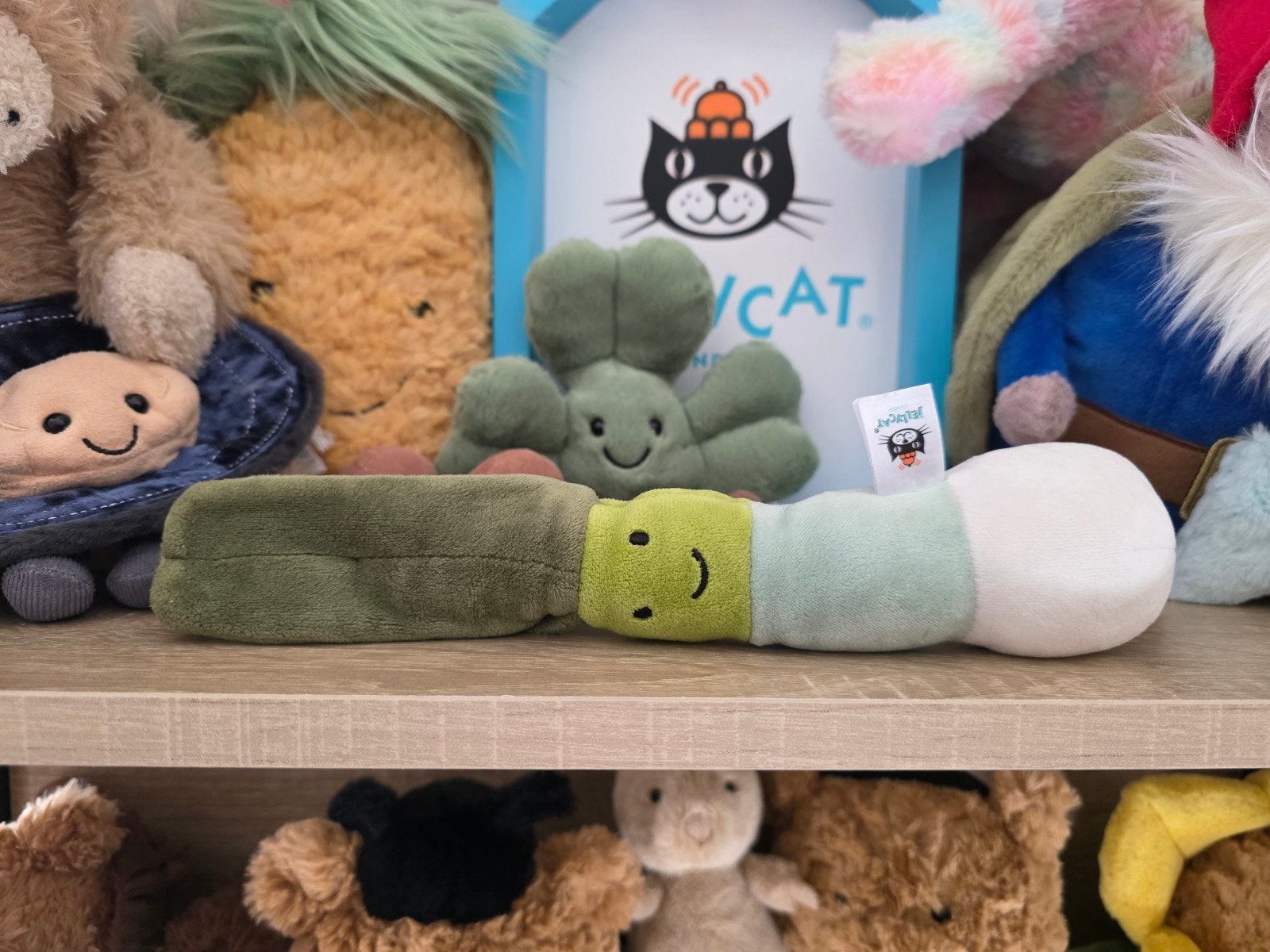 poireau à la méduse, Enlèvement ou Envoi, Jellycat