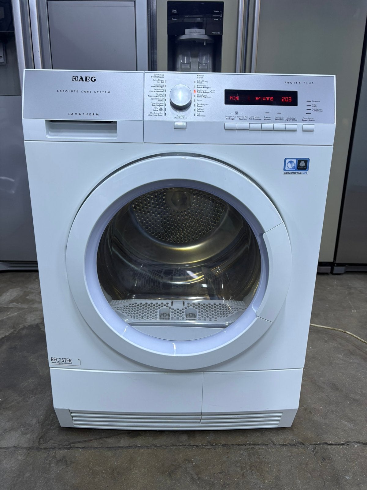 Droogkast Aeg A++ 8 kg met GARANTIE, Elektronische apparatuur, Ophalen of Verzenden, Zo goed als nieuw