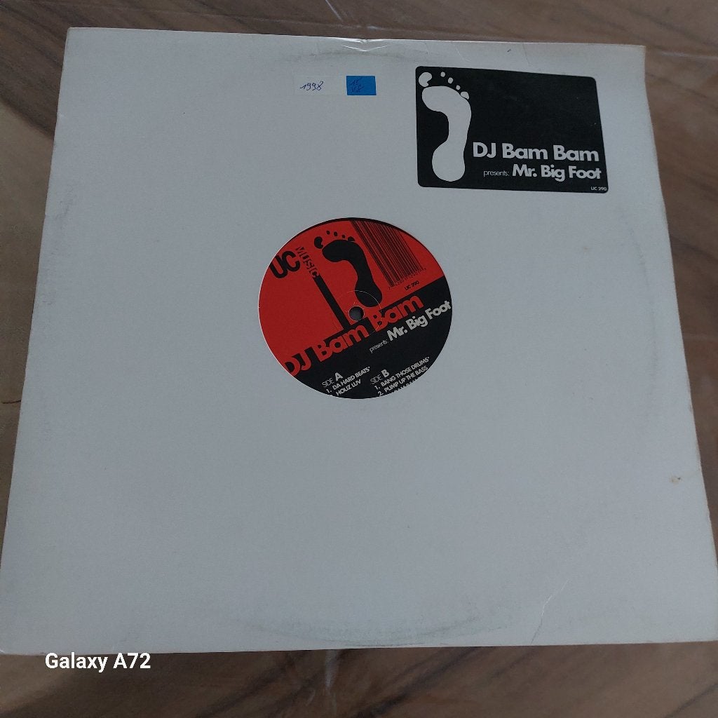 dj bam bam mr big foot 12 inch maxi, 12 pouces, Enlèvement ou Envoi, Autres types, Utilisé