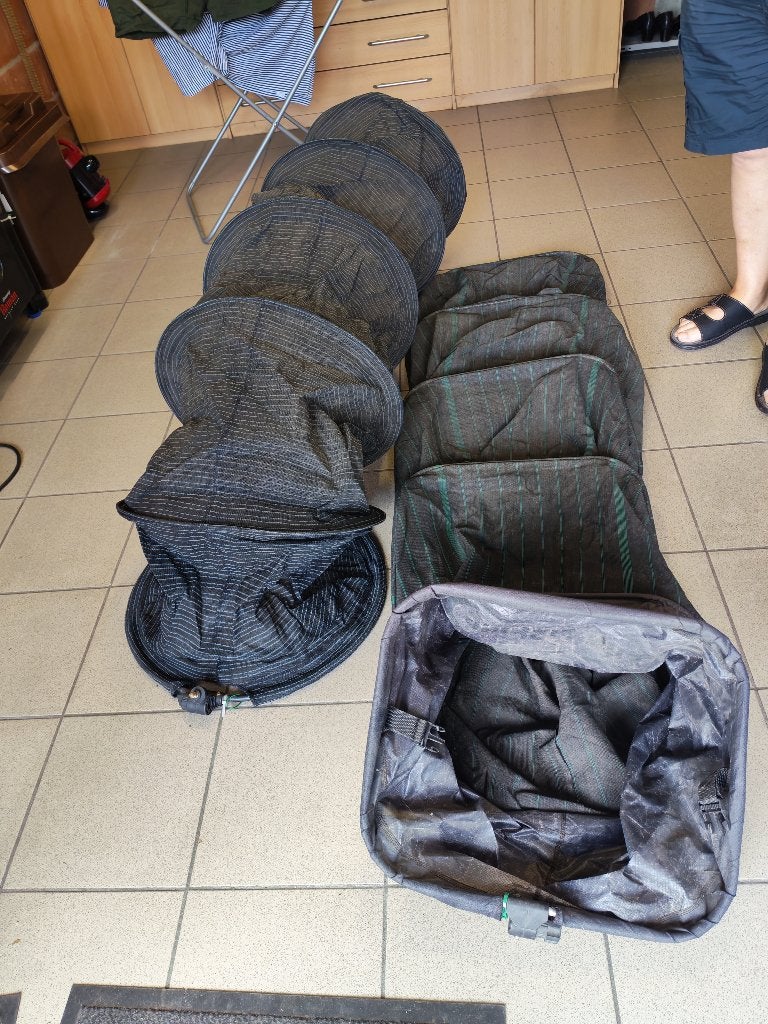 7 leefnetten te koop., Ophalen