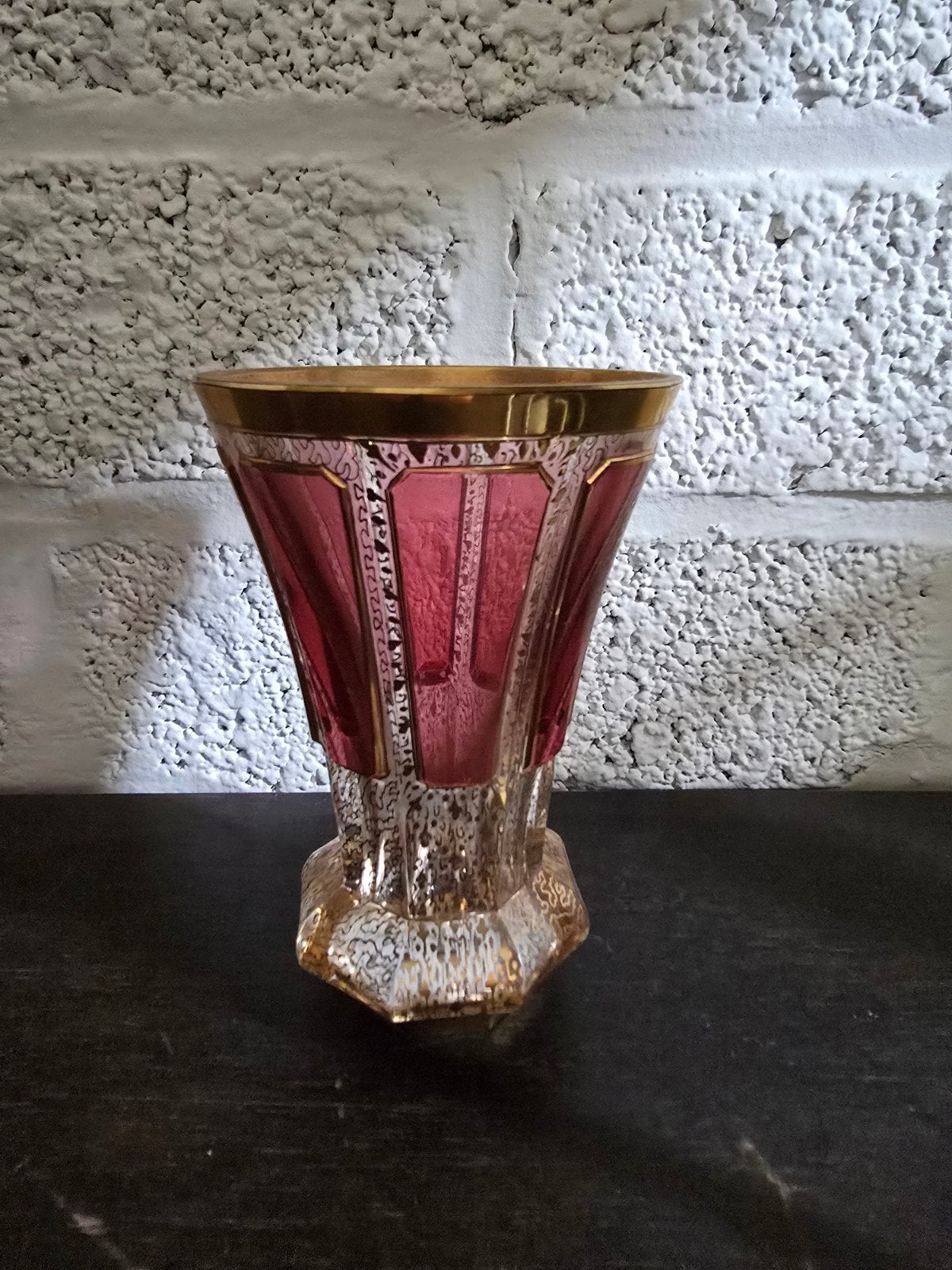 cristal de bohème antique, Antiquités & Art, Enlèvement ou Envoi