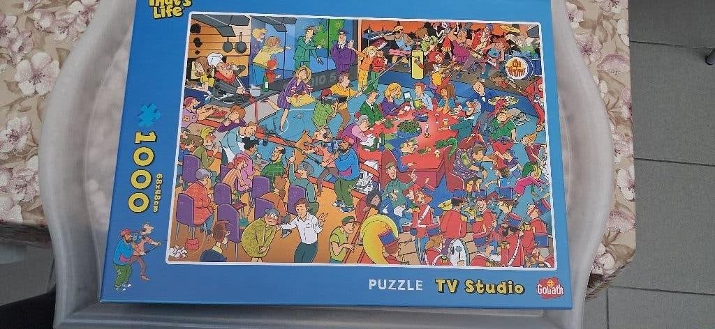 Puzzle Goliath 1000 pcs, Enlèvement, 500 à 1500 pièces, Comme neuf, Puzzle