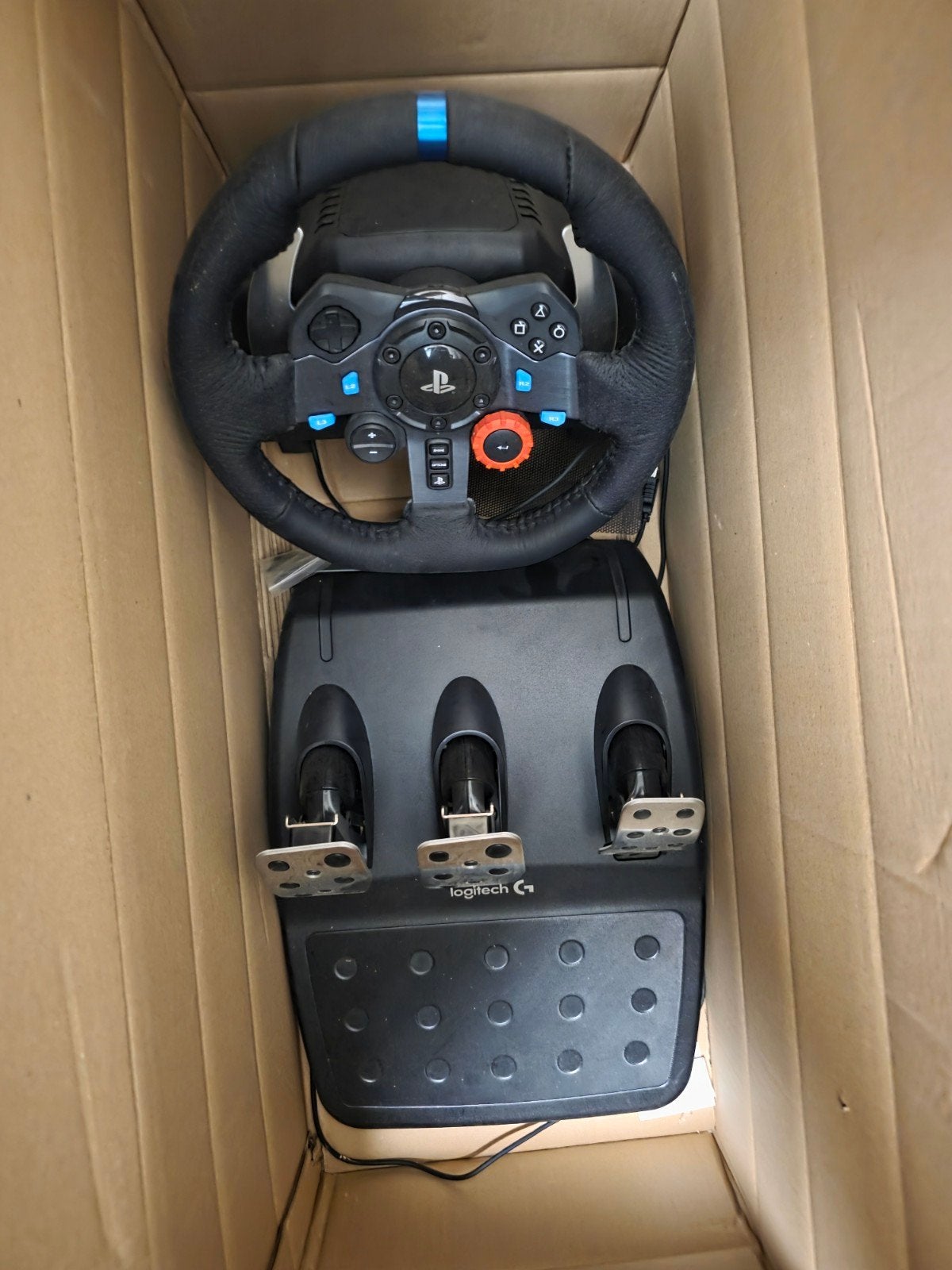 Logitech g29 stuur + pedalen, Games en Spelcomputers, Spelcomputers | Sony Consoles | Accessoires, Ophalen