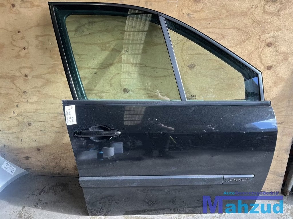 RENAULT SCENIC 2 NV676 Zwart rechts achter deur portier 2004, Autos : Pièces & Accessoires, Renault Group, Contact.group@renault.com
