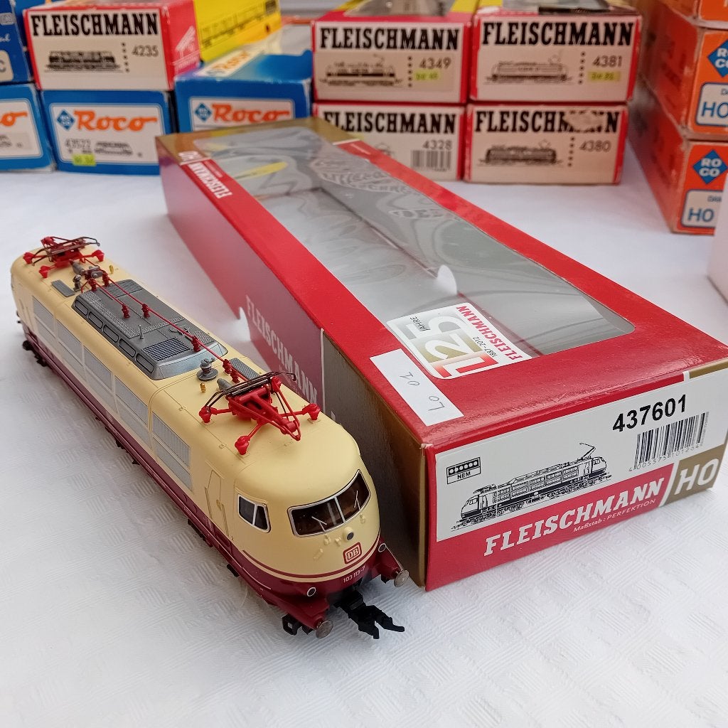 Duitse E-loc van Fleischmann 103 113, Neuf, Enlèvement ou Envoi, Fleischmann, Courant continu