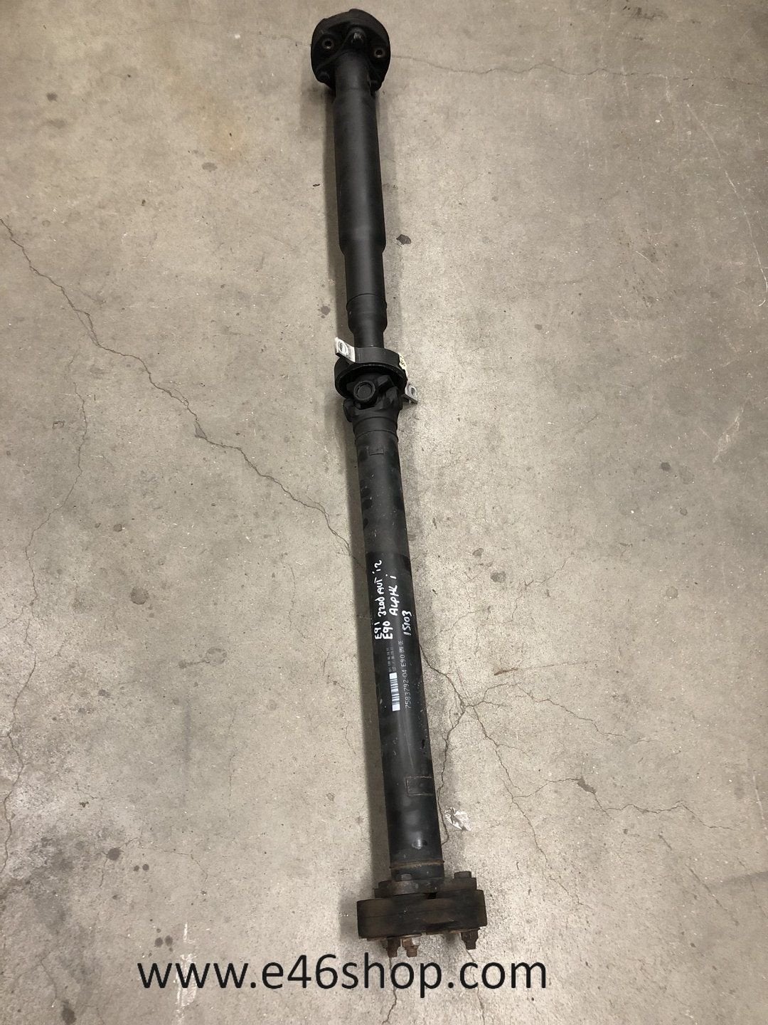CARDANAS BMW 320D E90 E91 AUTOMAAT 2012 OE 7583792, Autos : Pièces & Accessoires, -, Utilisé, -, Enlèvement ou Envoi