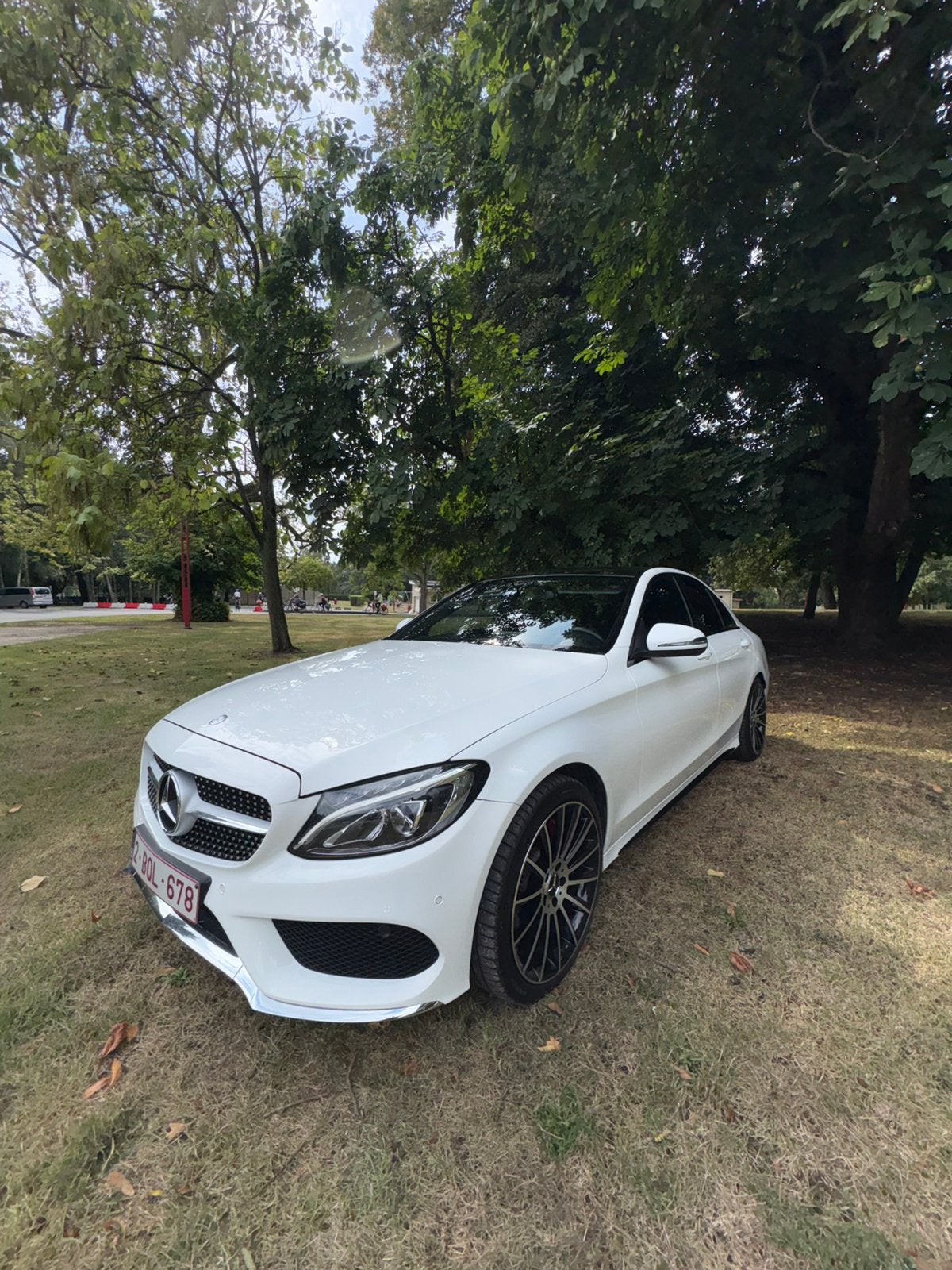 Mercedes c400 v6 3.0 essence, Cuir, Achat, Euro 6, Noir
