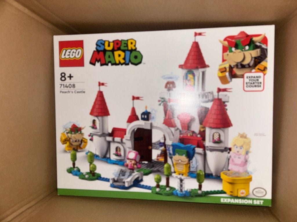 Lego Super Mario 71408 Peach kasteel, Neuf, Enlèvement ou Envoi, Lego, Ensemble complet