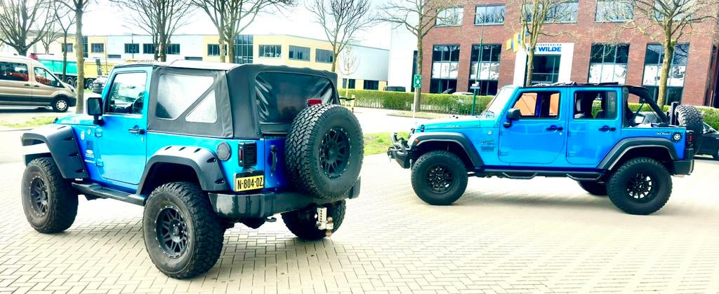 ‼️JEEP WRANGLER JK 3.8 V6 EXTREME ICE BLUE HARD/SOFTTOP‼️, Autos, Euro 5, Achat, 1800 kg, Entreprise