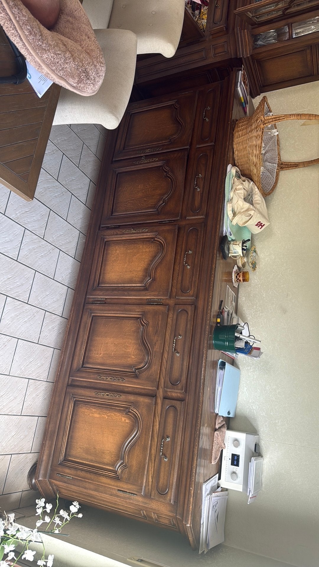 Lange kast, Antiek en Kunst, Ophalen