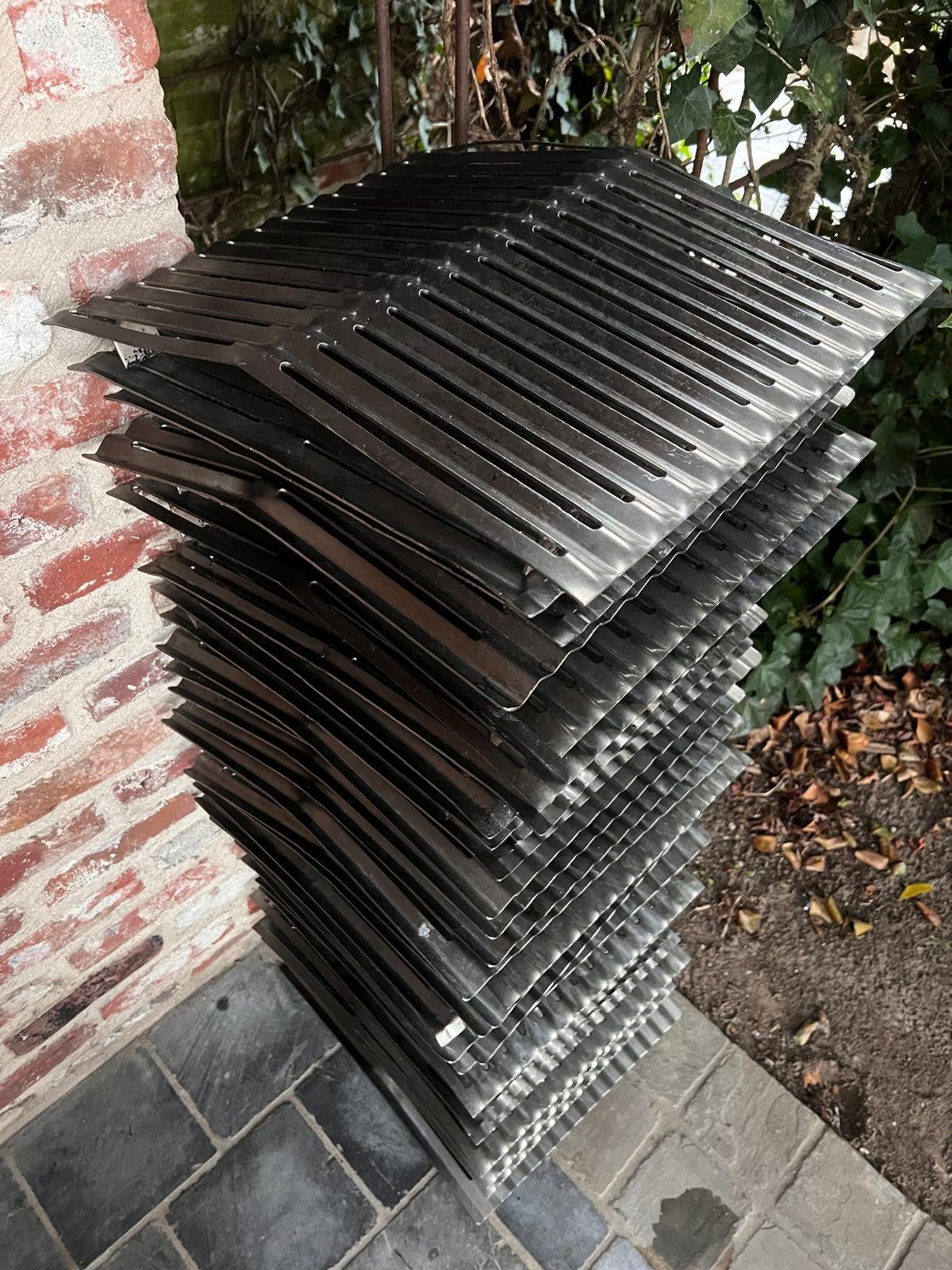 35 professionele RVS BBQ / grillroosters te koop, Ophalen, Zo goed als nieuw