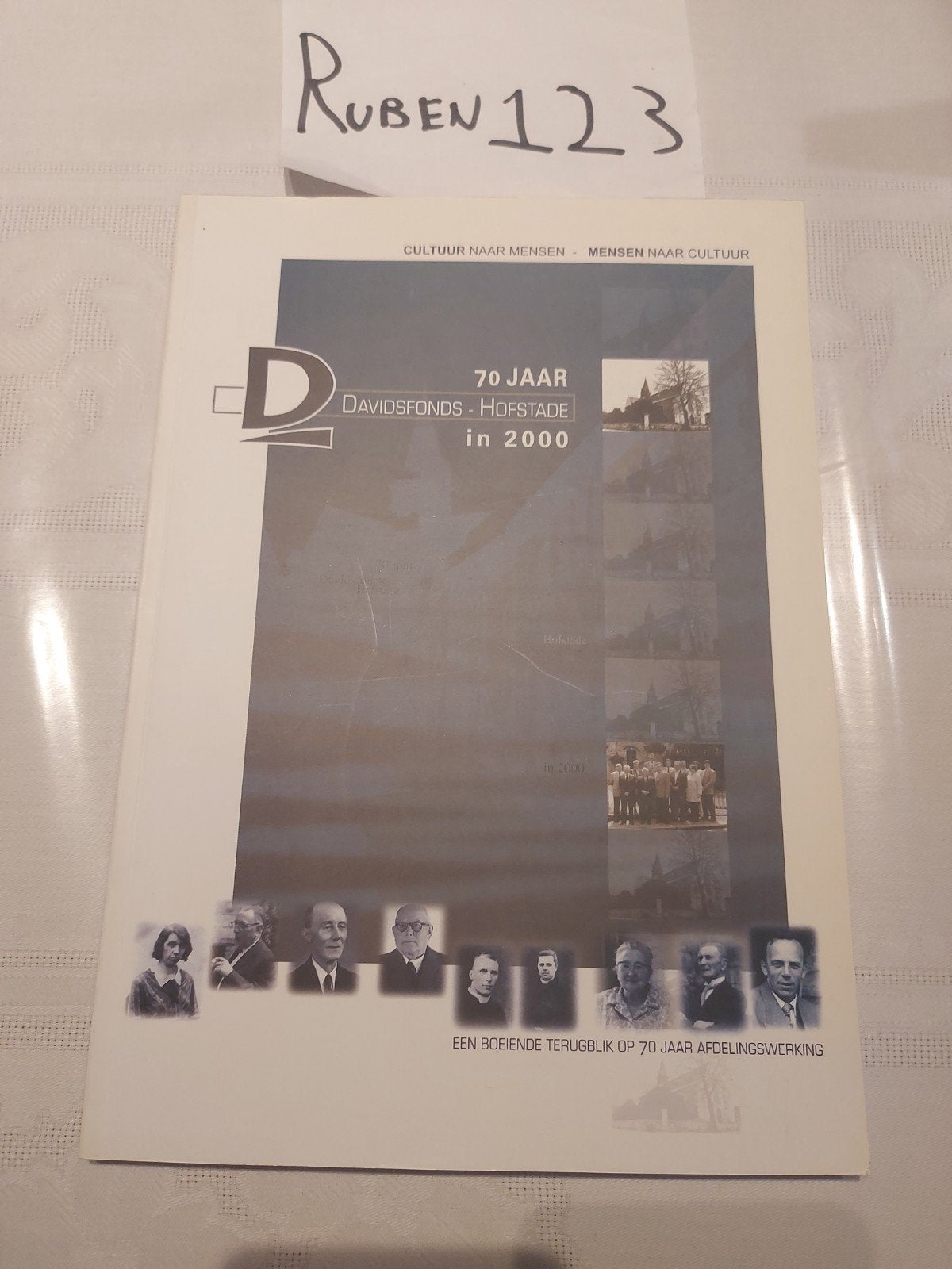 70 jaar Davidsfonds Hofstade Aalst in 2000, Ophalen of Verzenden