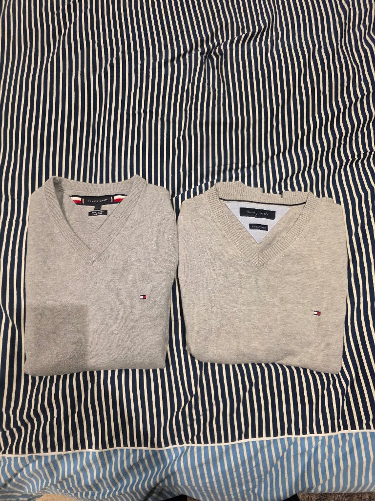 Kleren mannen, Kleding | Heren, Polo's, Ophalen, Zo goed als nieuw, Grijs, Tommy hilfiger