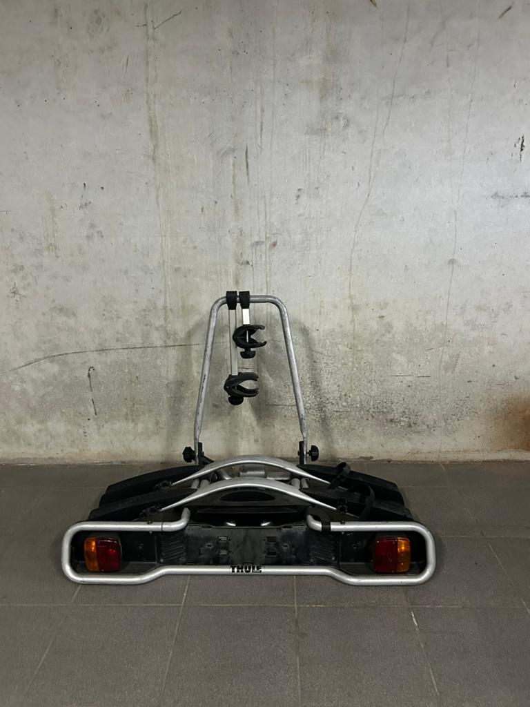 Thule fietsdrager, Autos : Divers, Porte-vélos, Support d'attelage, 2 vélos, Vélo électrique, Enlèvement