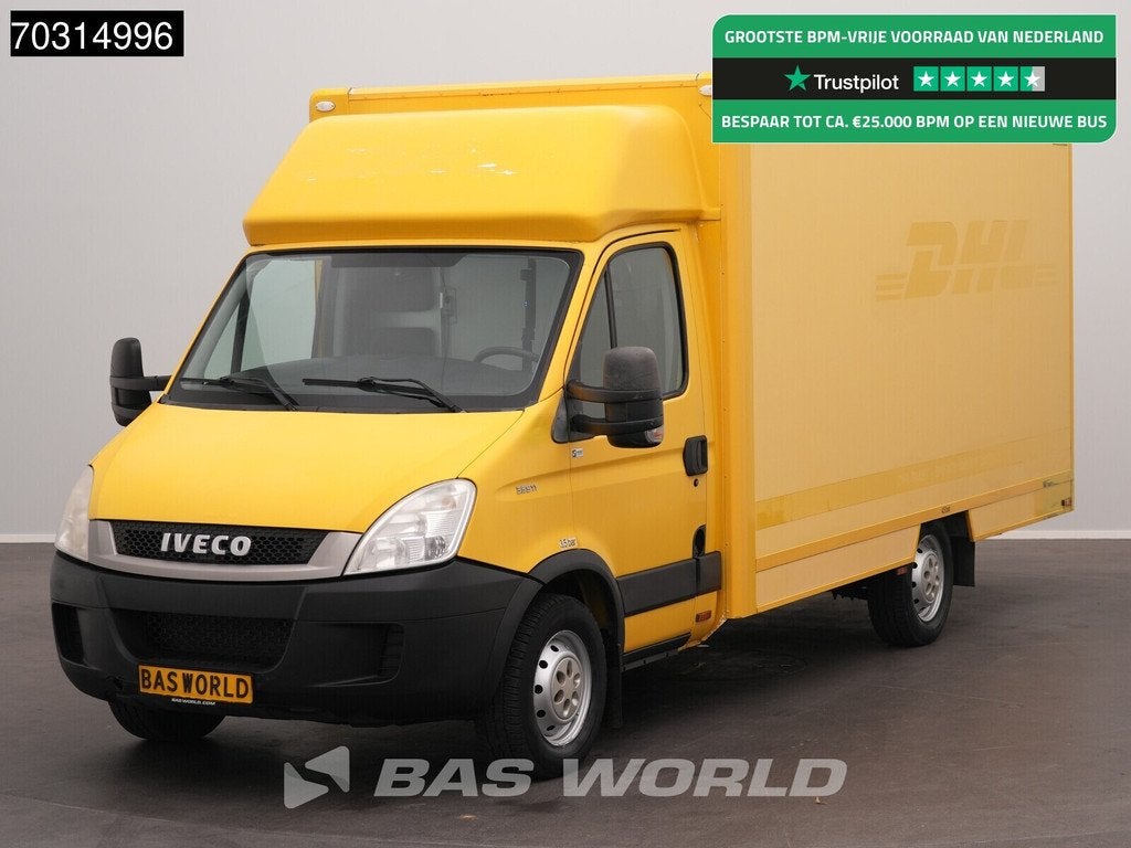 Iveco Daily 35S11 Automaat Luchtvering Zijdeur Bakwagen Meub, Auto's, Bestelwagens en Lichte vracht, Automaat, Stof, Gebruikt