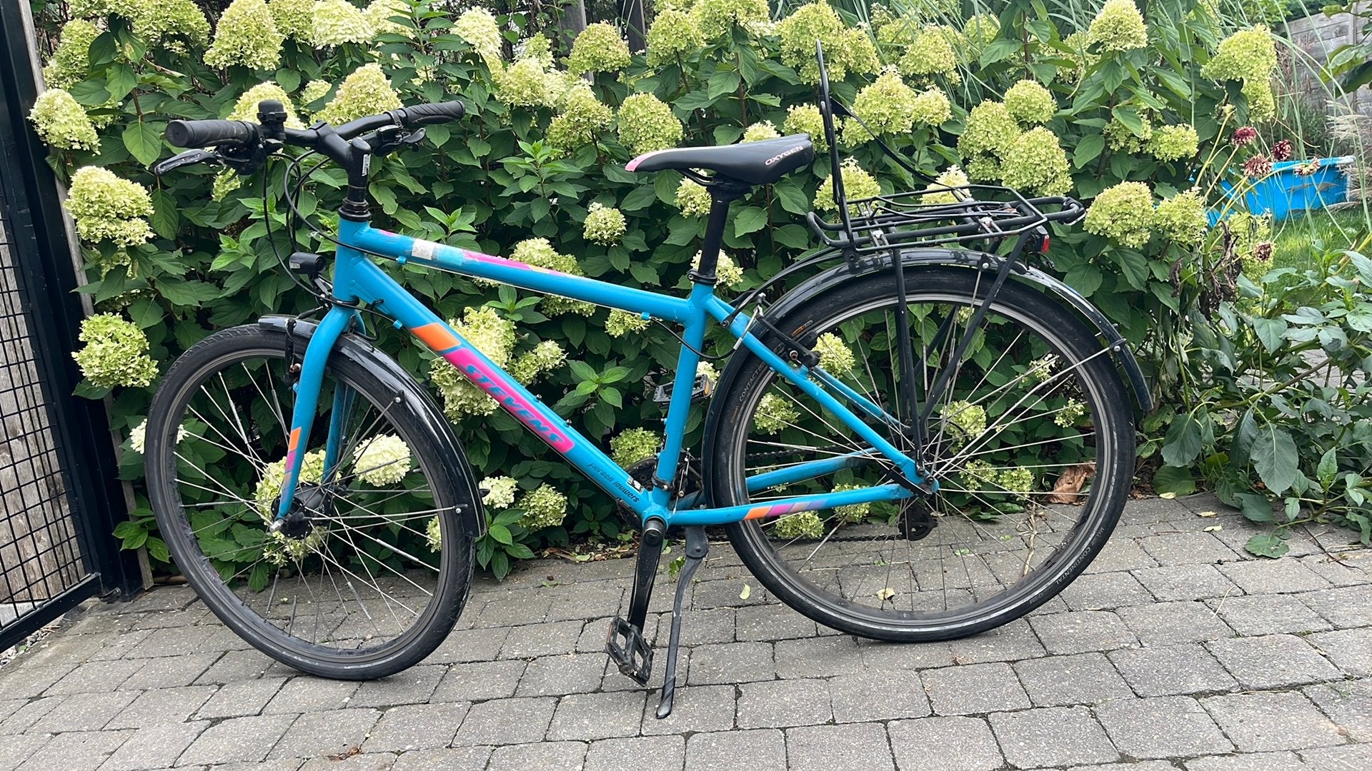 City bike / schoolfiets / kinderen, Gebruikt, Velgrem, Handrem, Ophalen
